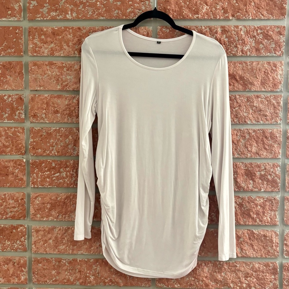 🌟Basic long sleeve maternity top